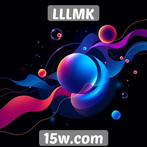 Tendências de design gráfico no site LLLMK